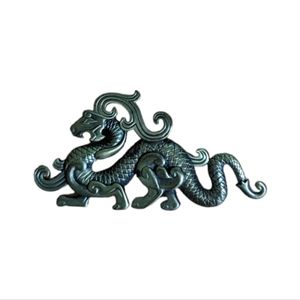 Bronze Dragon Brooch